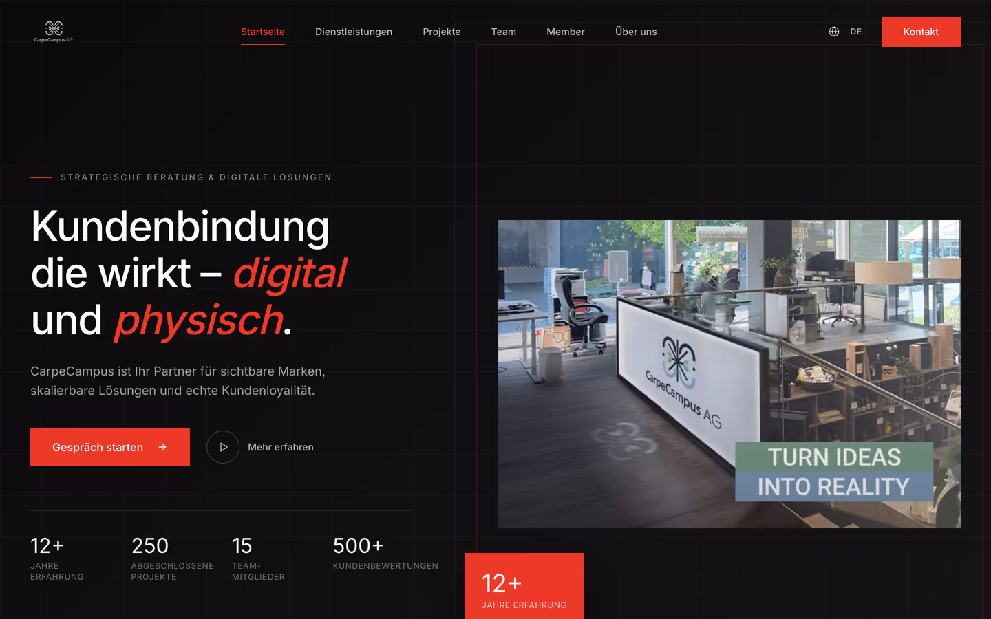 CarpeCampus AG — customer loyalty consultancy, digital and physical